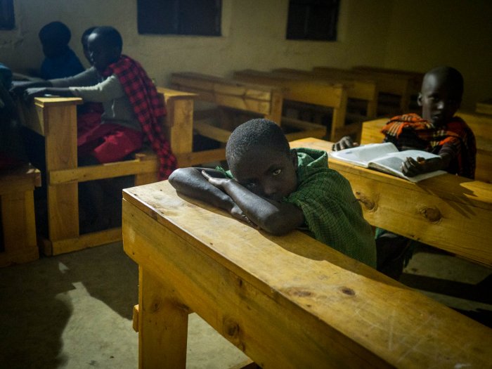 Lchekutis, Maasai Child Shepherds